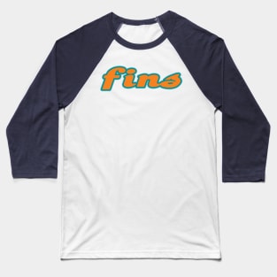 Fins! Baseball T-Shirt